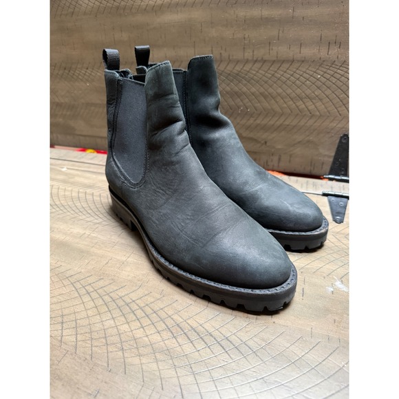 Thursday Boot Co. Shoes - Thursday Boot Co Duchess Boots Womens 9.5 Black Leather Lug Sole Chelsea
